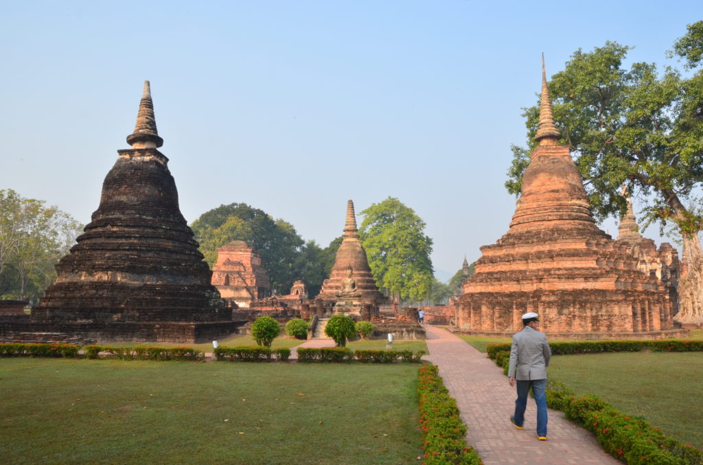 Wat Mahathat Sukhothai entrance