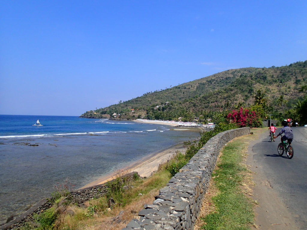 east Bali coast somewhere