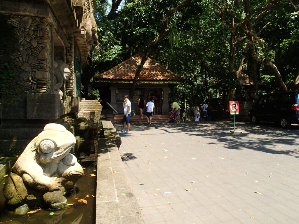 monkey forest entrance ubud bali