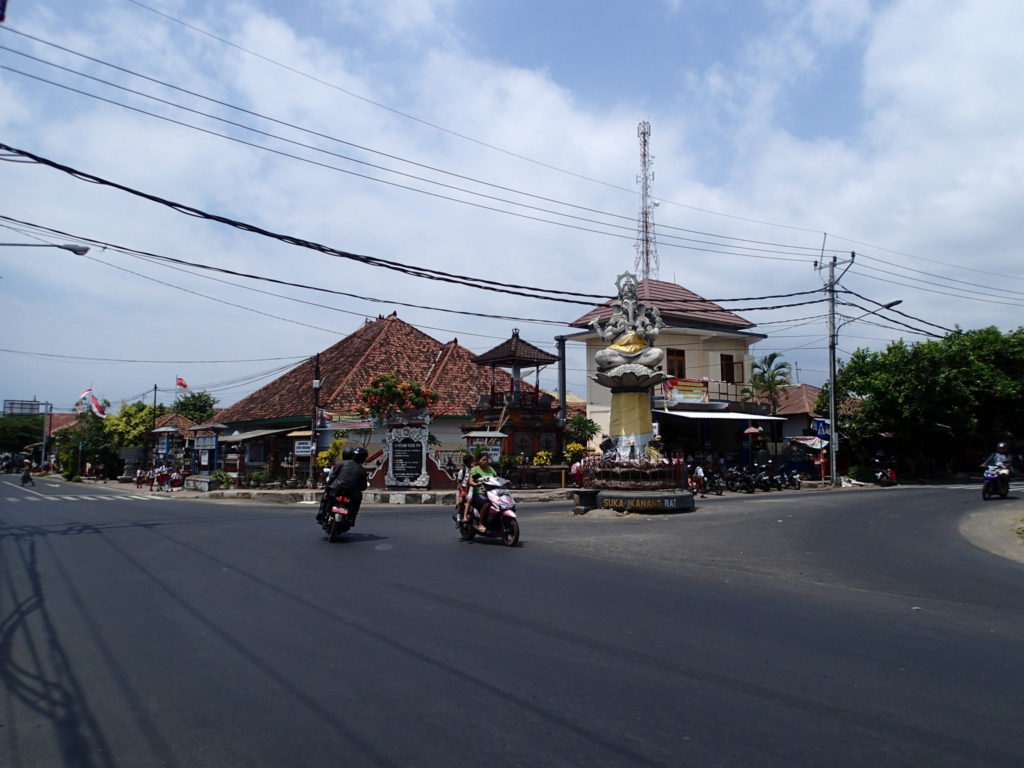 turn right to Kintamani Bali